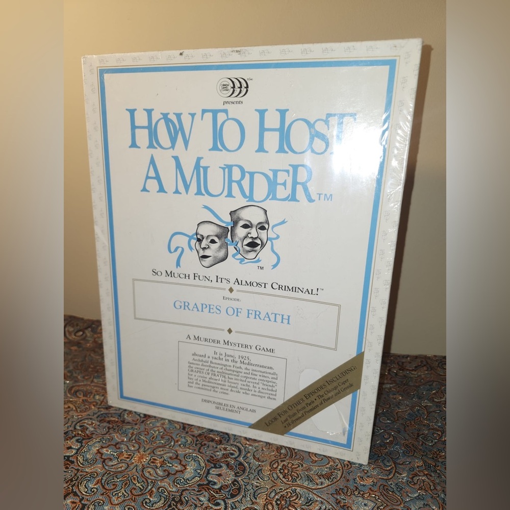 How to Host a Murder Game - Grapes of Frath
